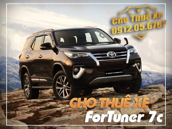 Cho Thuê Xe Fortuner tại Hà Nội