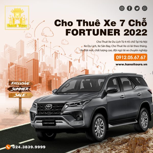 Cho Thuê Xe 7 Chỗ Tại Hà Nội