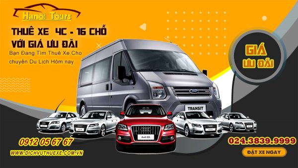 Công Ty Cho Thuê xe 16 chỗ Uy Tín Tại Hà Nội